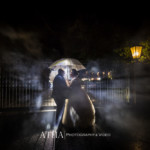 , Aerial Docklands Wedding Photography by ATEIA Photography &#038; Video