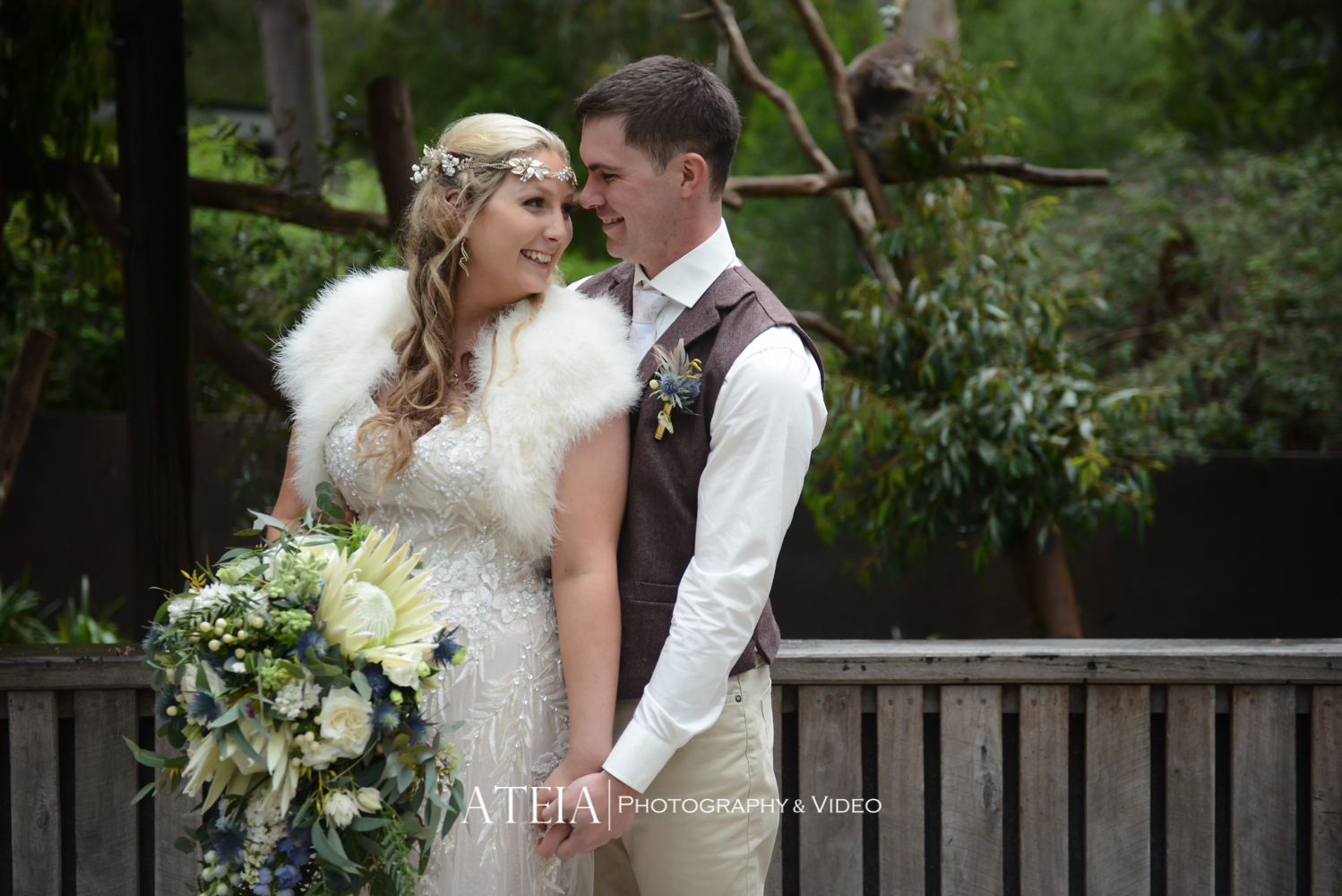 , Healesville Sanctuary Melbourne Wedding Photography by ATEIA Photography