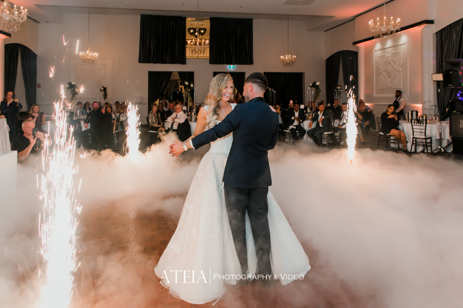 , Vogue Ballroom Wedding Photography in Melbourne by ATEIA