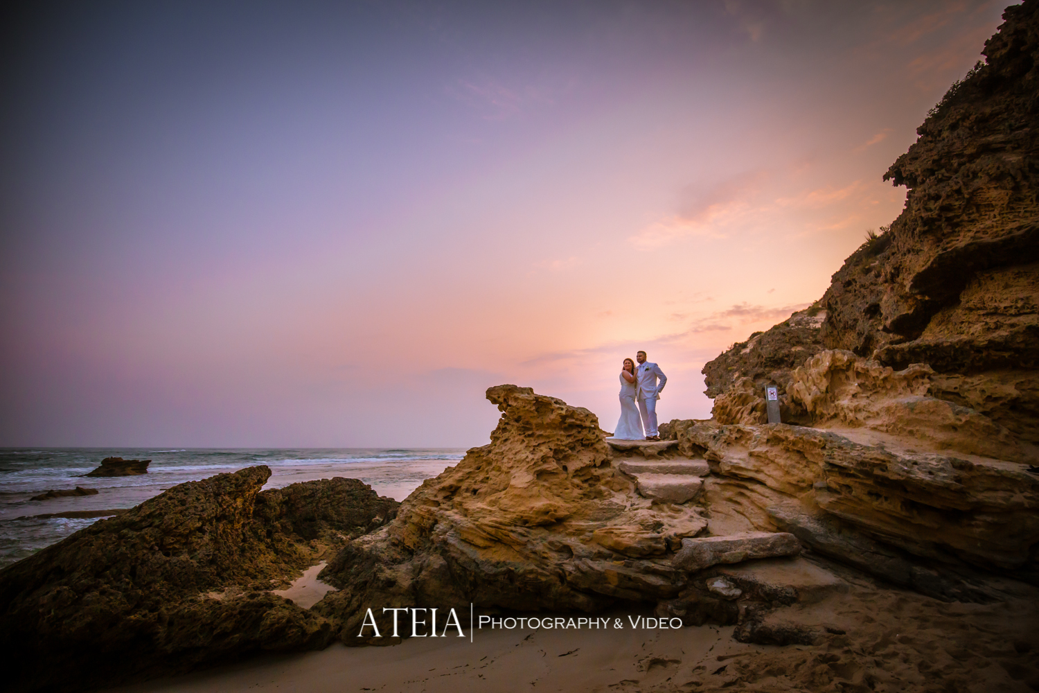 , All Smiles Sorrento Wedding Photography by ATEIA Photography &#038; Video
