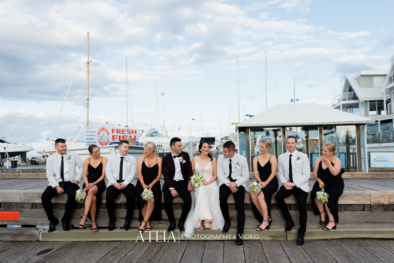 , Seaview Events Wedding Photography Williamstown by ATEIA Photography &#038; Video