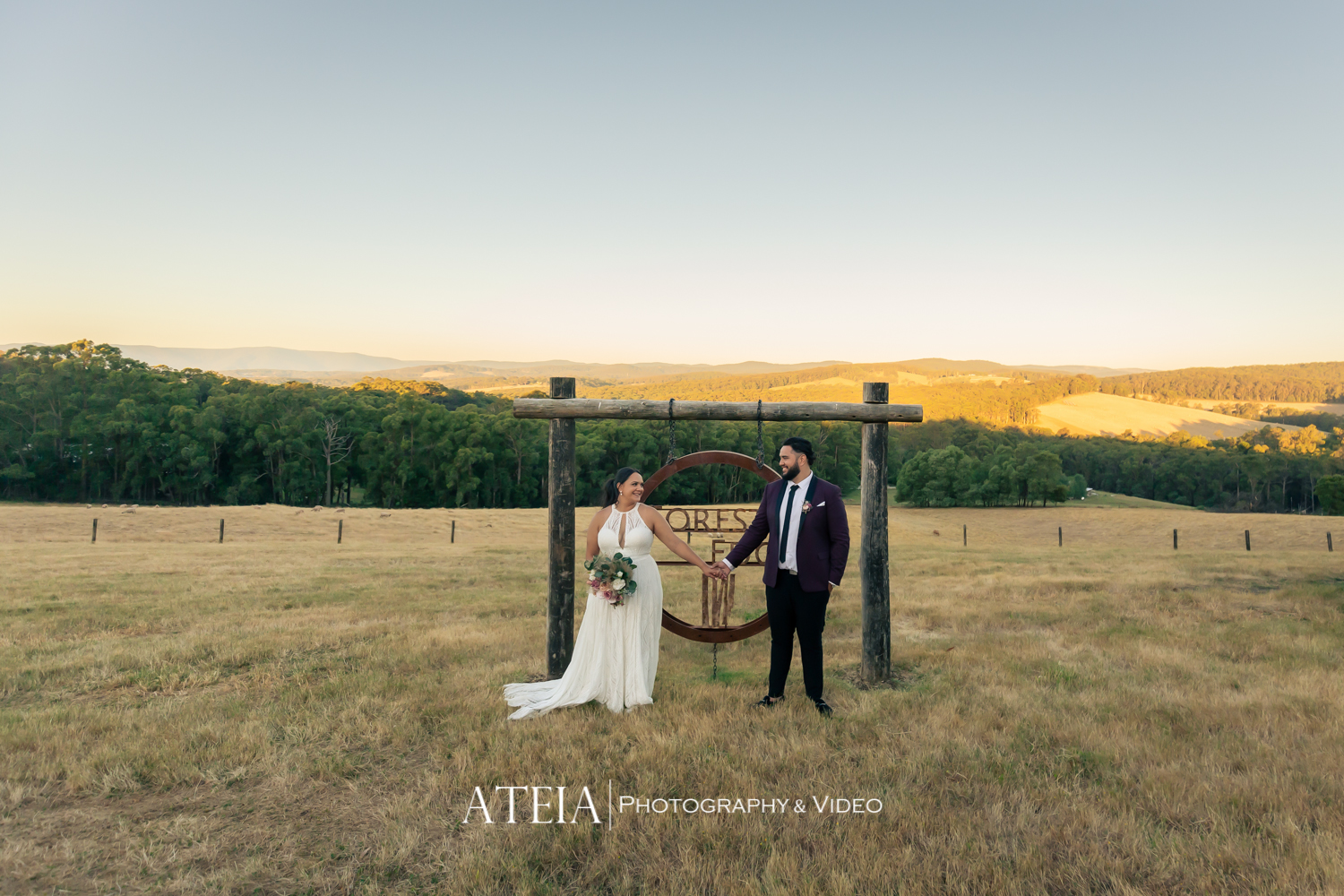 , Forest Edge Wedding Photography Melbourne by ATEIA Photography &#038; Video