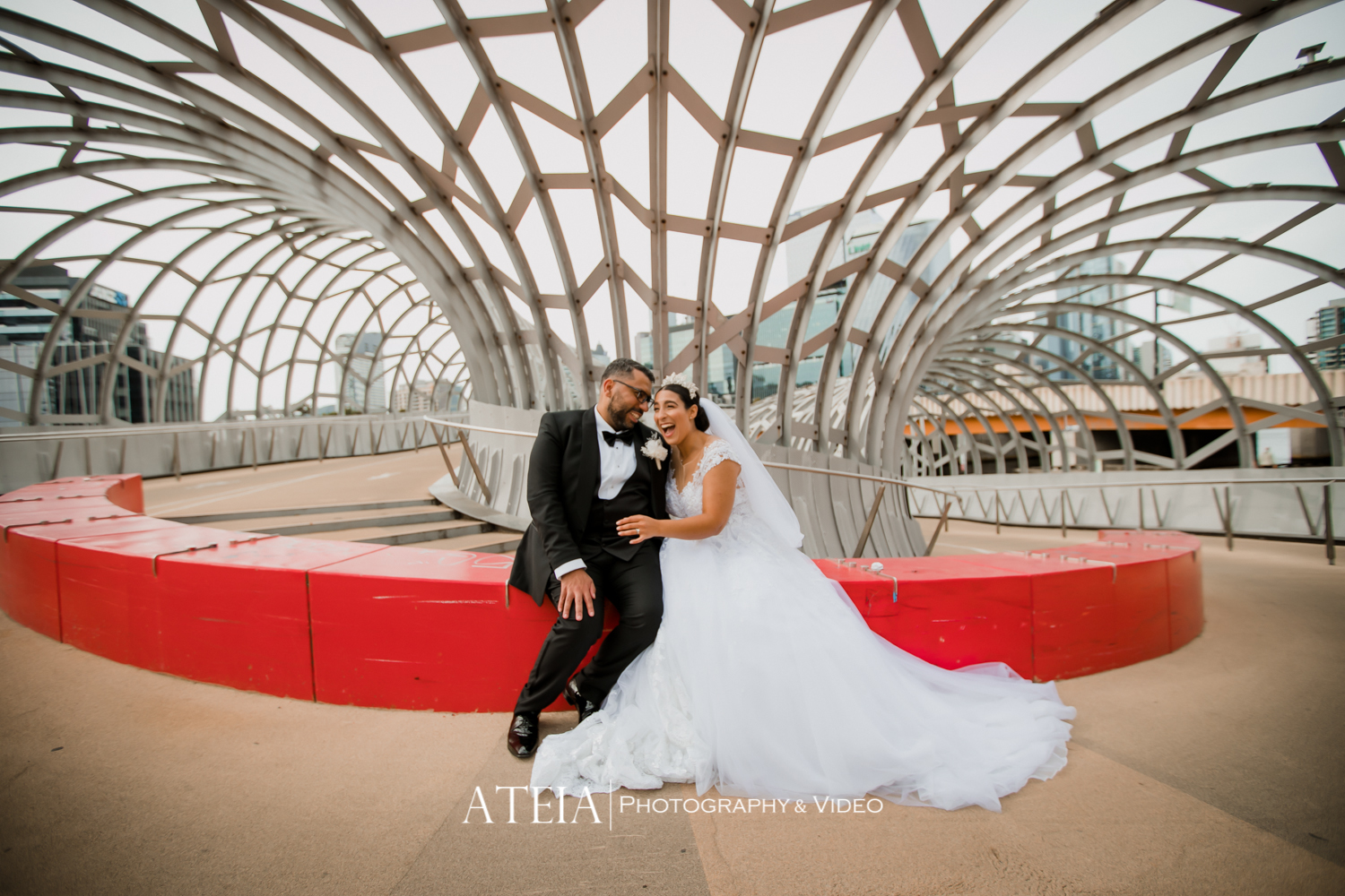 , Anna and John wedding photography in Melbourne at Crown Casino by ATEIA Photography &#038; Video