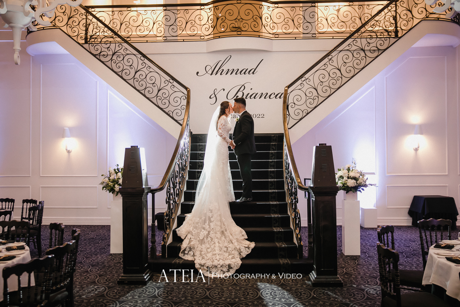, Bianca and Ahmad&#8217;s wedding photography at Lakeside Receptions captured by ATEIA Photography &#038; Video