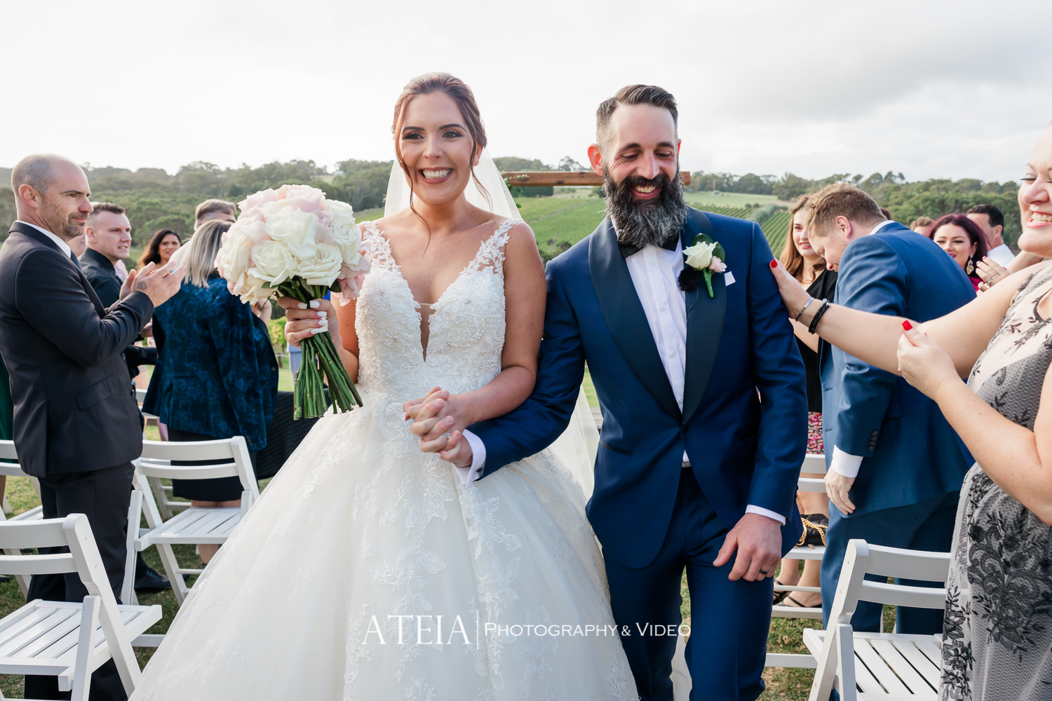 , Alexis and Ben&#8217;s wedding photography at Mantons Creek Estate captured by ATEIA Photography &#038; Video