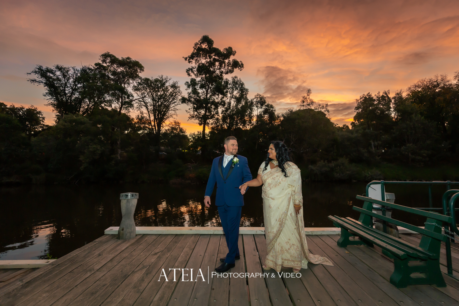 , Delani and Adrian&#8217;s wedding photography at Leonda by the Yarra captured by ATEIA Photography &#038; Video
