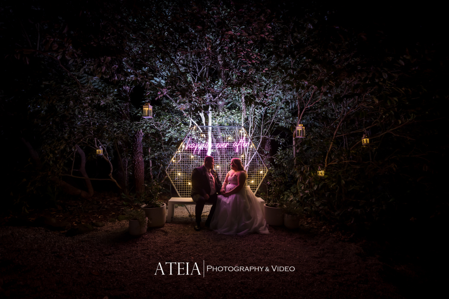 , Tracey and Dalton&#8217;s wedding at Lyrebird Falls captured by ATEIA Photography &#038; Video
