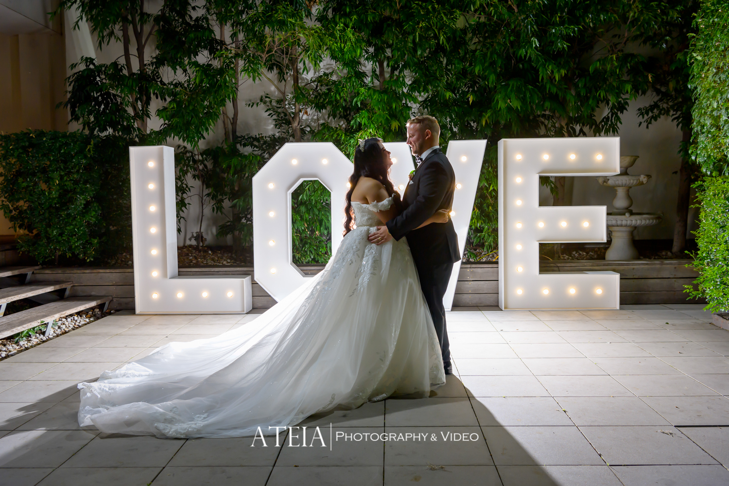 , June and Hayden&#8217;s wedding photography at Leonda by the Yarra captured by ATEIA Photography &#038; Video