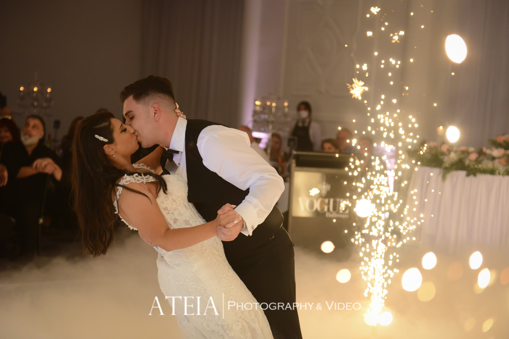 , Rebecca and Anthony&#8217;s wedding photography at Vogue Ballroom captured by ATEIA Photography &#038; Video