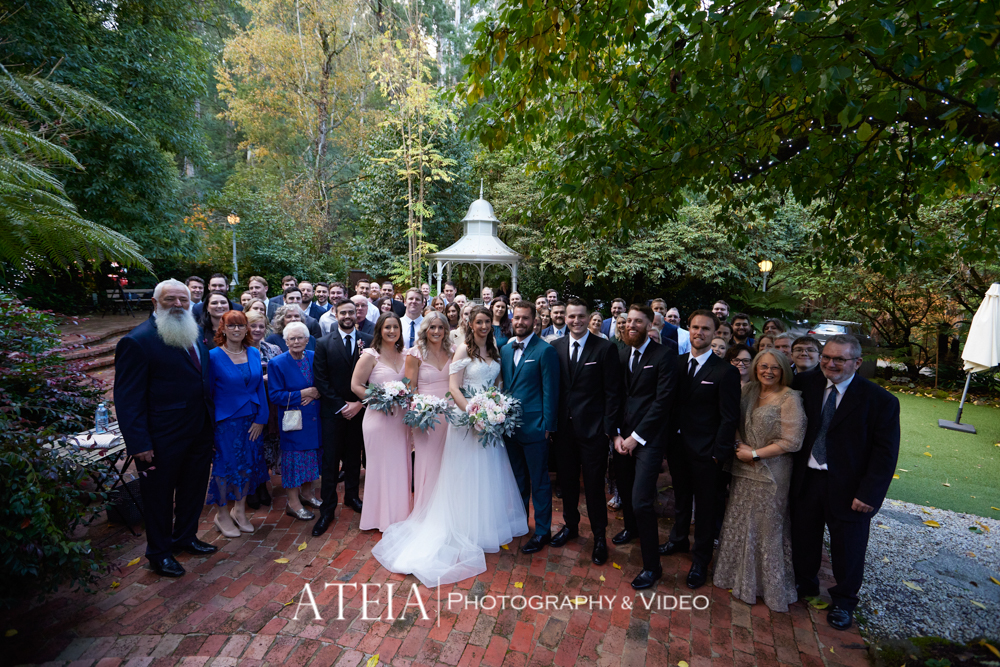 , Zoe and Callum&#8217;s wedding photography at Lyrebird Falls captured by ATEIA Photography &#038; Video