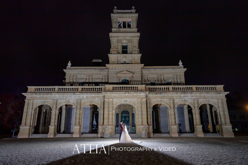 , Natalie and Josh&#8217;s wedding photography at Werribee Mansion captured by ATEIA Photography &#038; Video