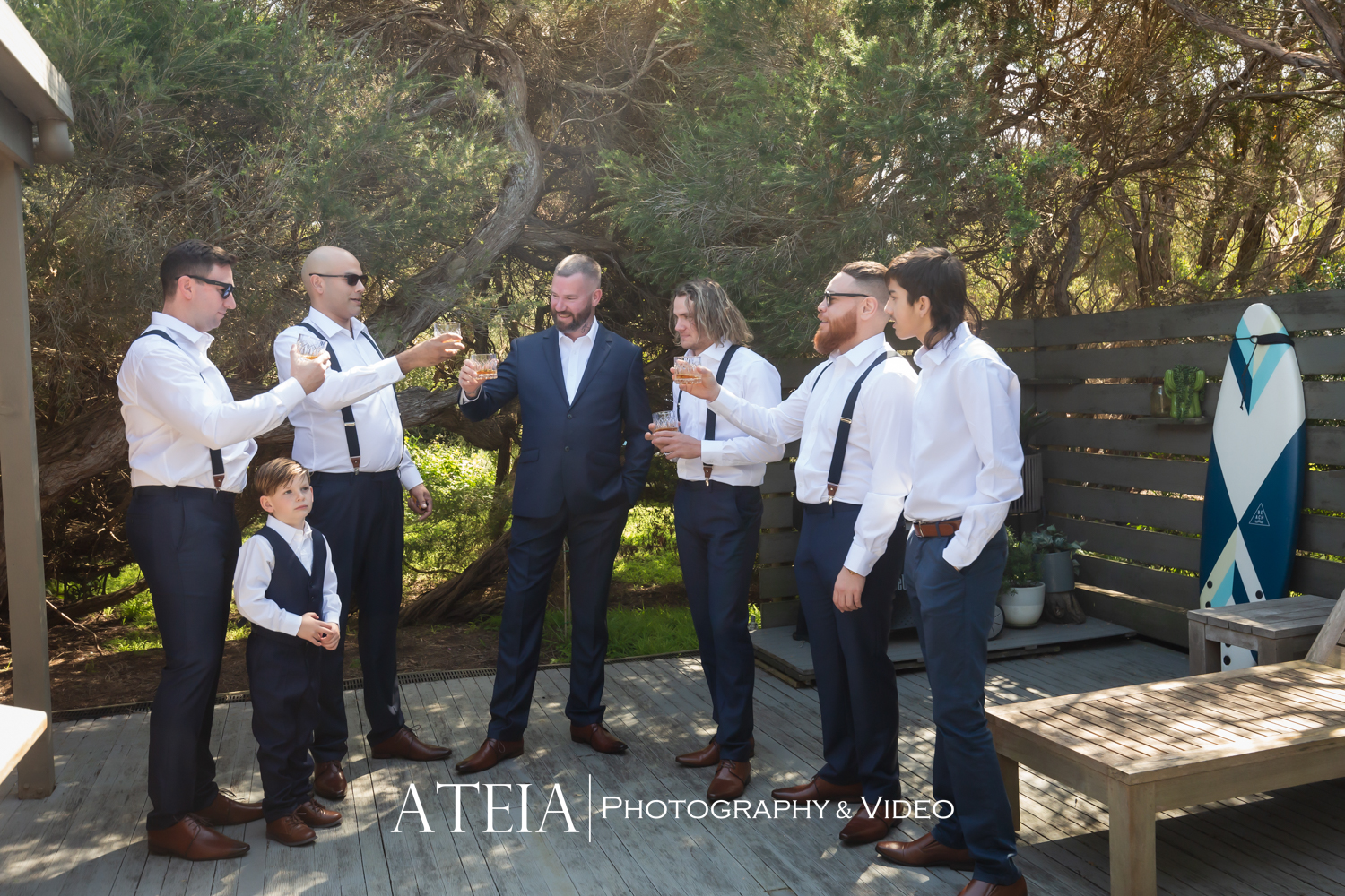 , Casey and Julian&#8217;s wedding photography at All Smiles Sorrento captured by ATEIA Photography &#038; Video