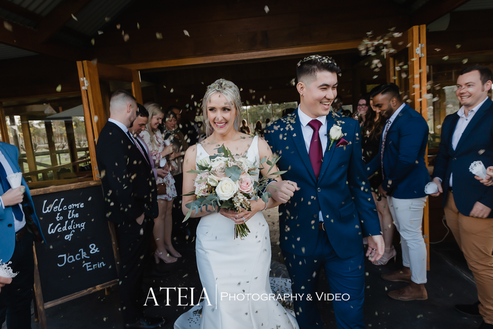 , Erin and Jack&#8217;s wedding photography at Glen Erin at Lancefield captured by ATEIA Photography &#038; Video