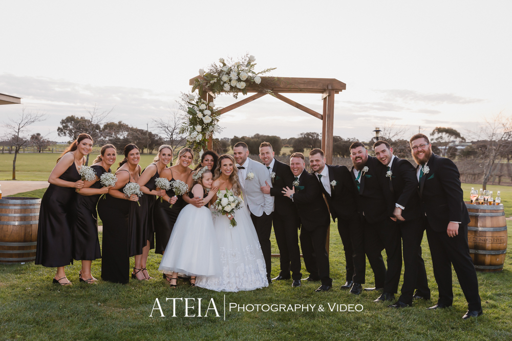 , Cailin and Shane&#8217;s wedding photography at Mt Duneed Estate captured by ATEIA Photography &#038; Video