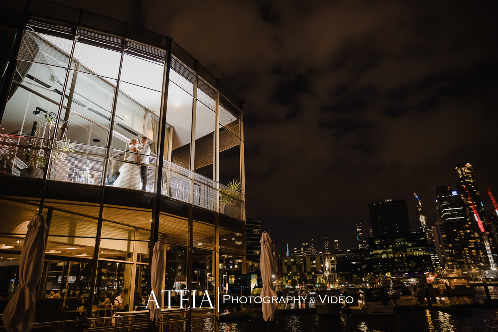, Amber and Benn&#8217;s wedding photography at Berth Docklands captured by ATEIA Photography &#038; Video