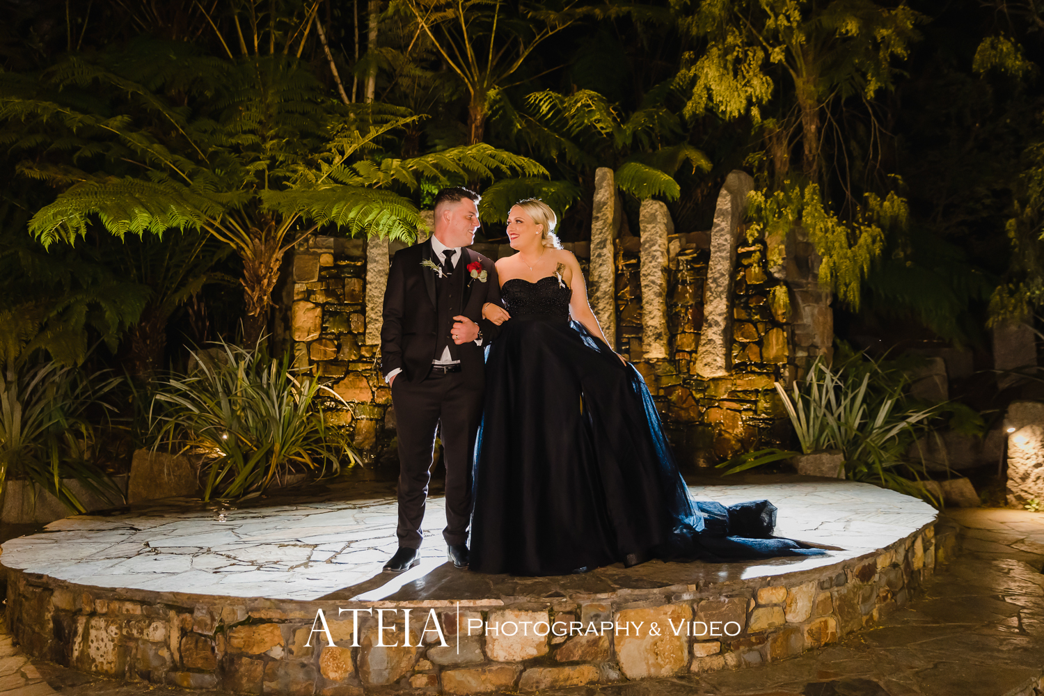 , Annabelle and Josh&#8217;s wedding photography at Tatra Receptions Mount Dandenong captured by ATEIA Photography &#038; Video