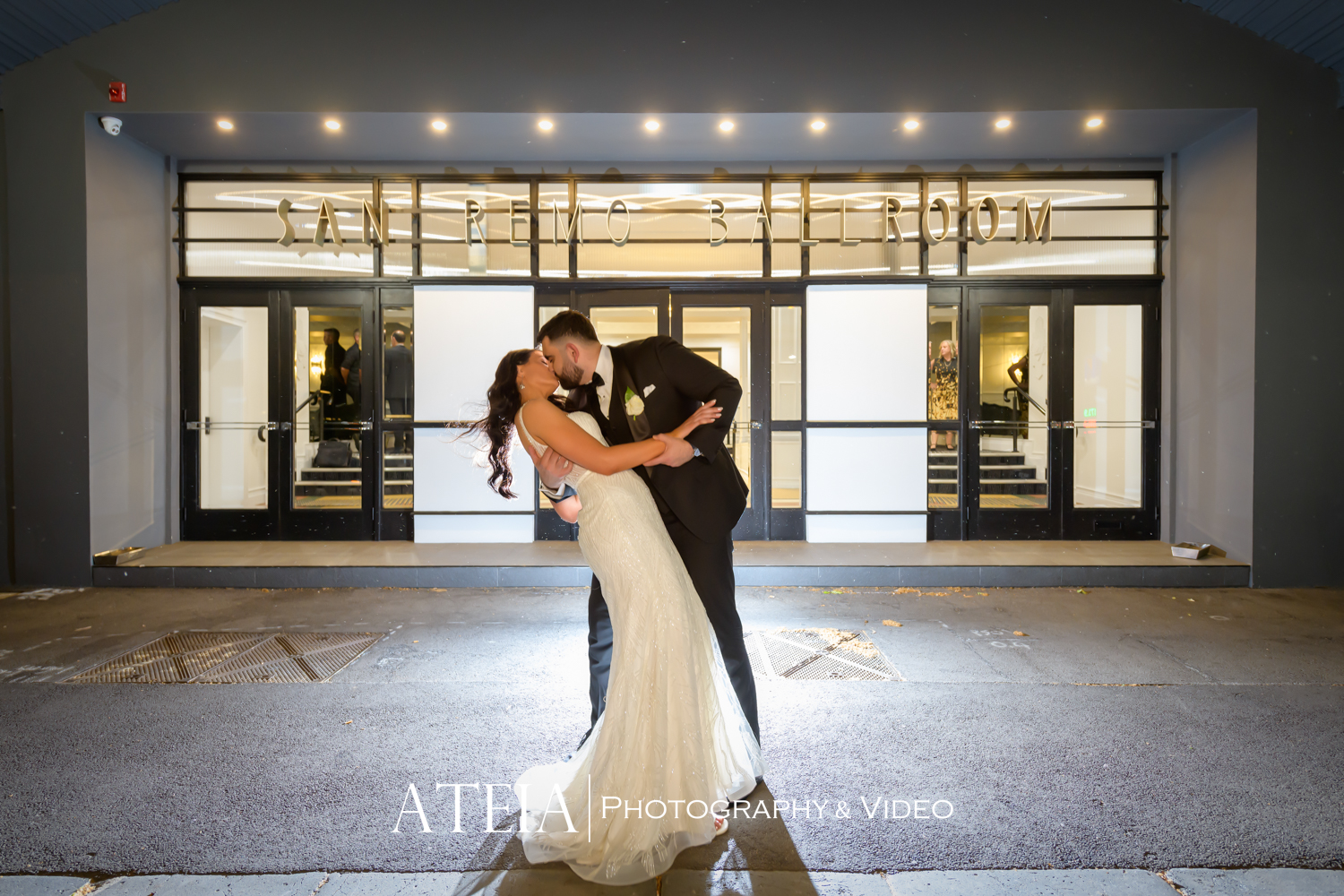 , Katerina and  Nicholas&#8217; wedding photography at San Remo Ballroom captured by ATEIA Photography &#038; Video