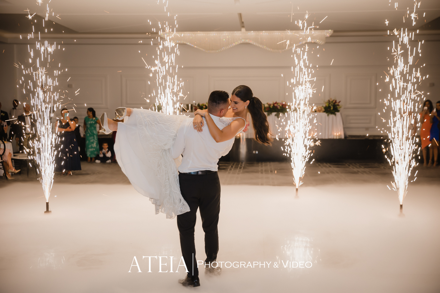 , Tia and Luke&#8217;s wedding photography at Alencia captured by ATEIA Photography &#038; Video