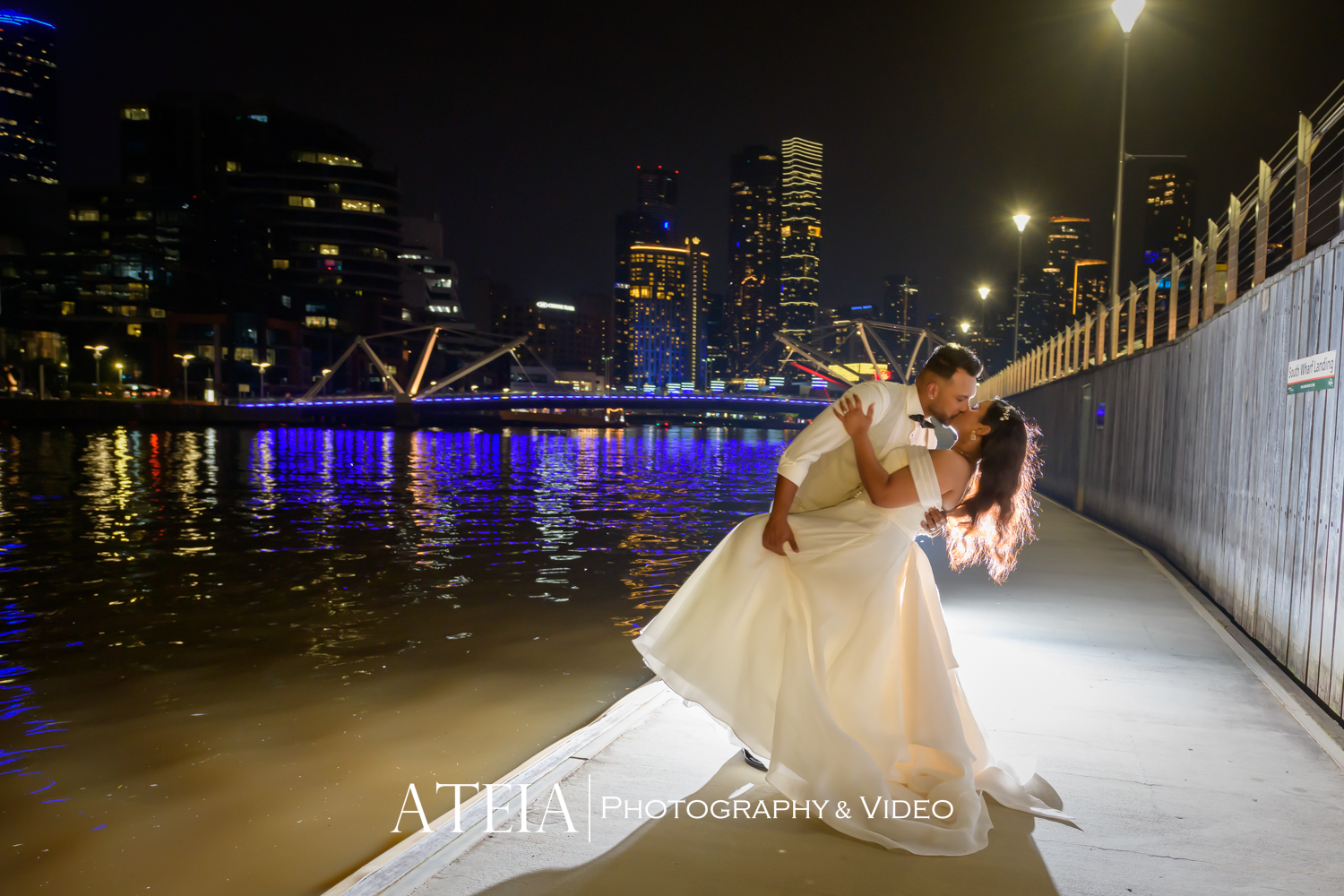 , Manisha and Andre&#8217;s wedding photography at Aerial Docklands captured by ATEIA Photography &#038; Video