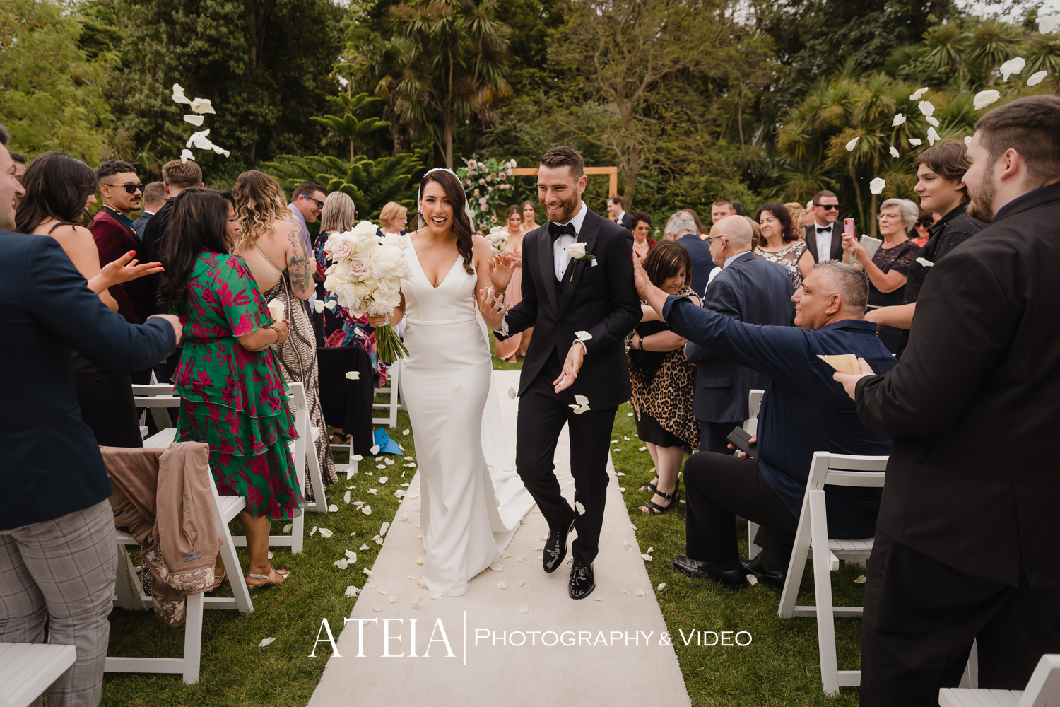 , Stephanie and Nicholas&#8217; wedding photography at Ripponlea Estate captured by ATEIA Photography &#038; Video