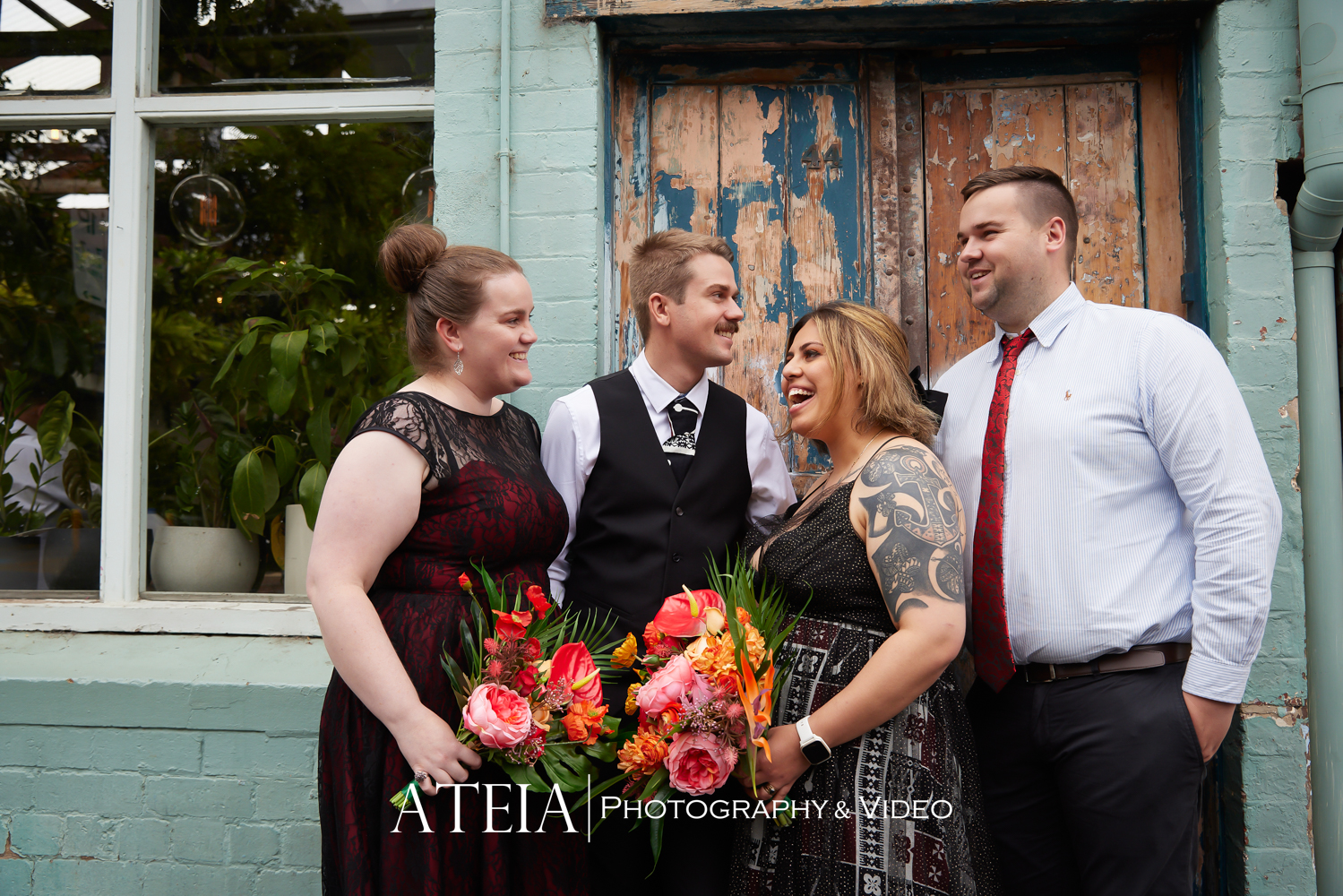 , Melesi and Jason&#8217;s wedding photography at Glasshaus Richmond captured by ATEIA Photography &#038; Video