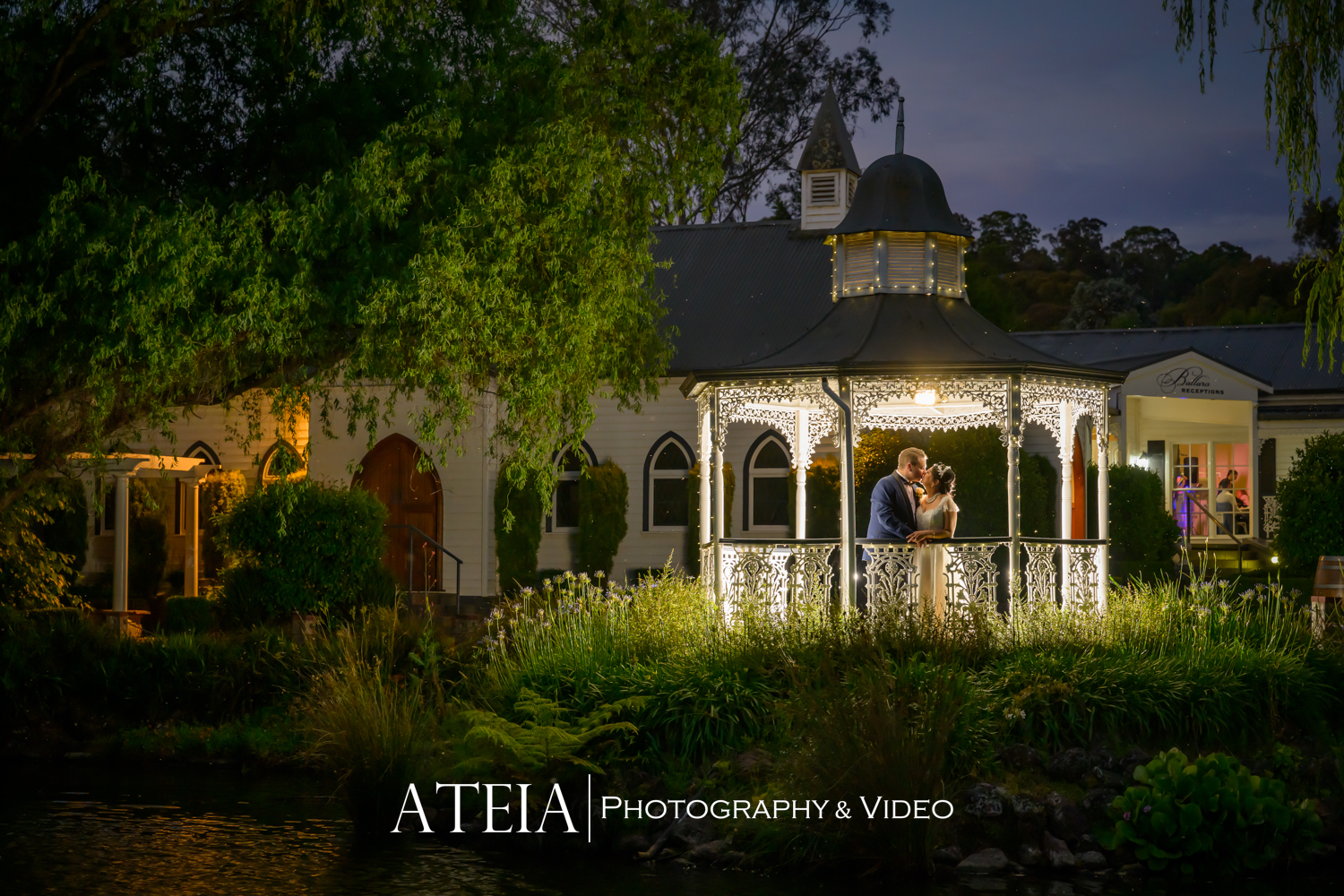 , Cheryl and Sam&#8217;s wedding photography at Ballara Receptions Eltham captured by ATEIA Photography &#038; Video