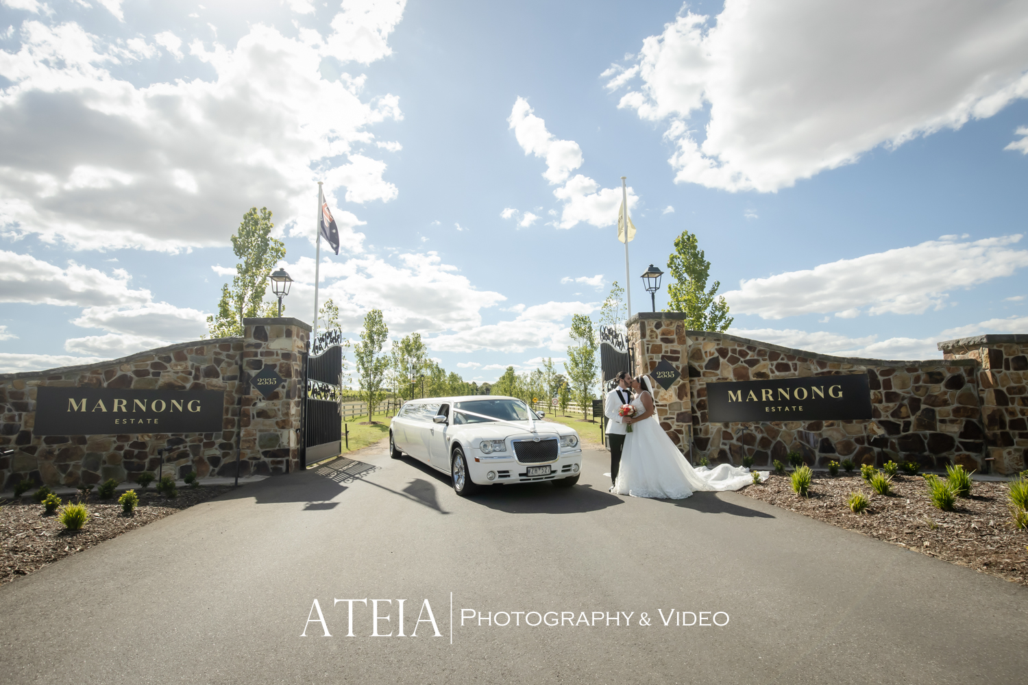 , Shandell and Paul&#8217;s wedding photography at Marnong Estate Mickleham captured by ATEIA Photography &#038; Video