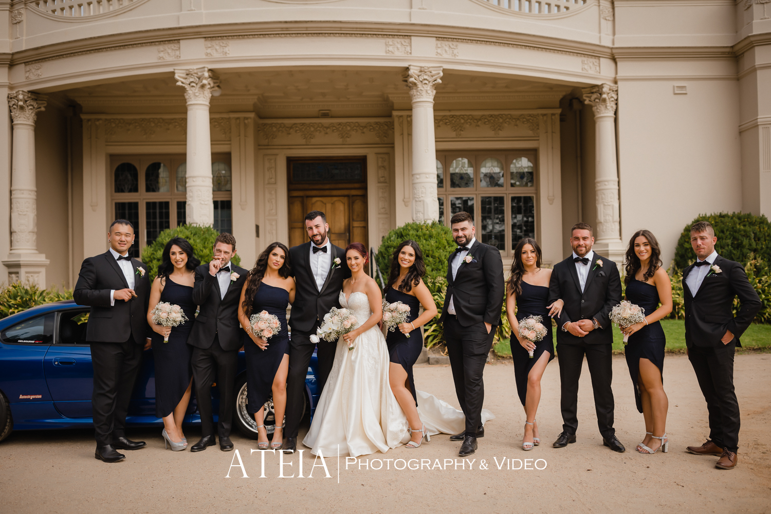 , Tanja and Marty&#8217;s wedding photography at The Ivory Elsternwick captured by ATEIA Photography &#038; Video