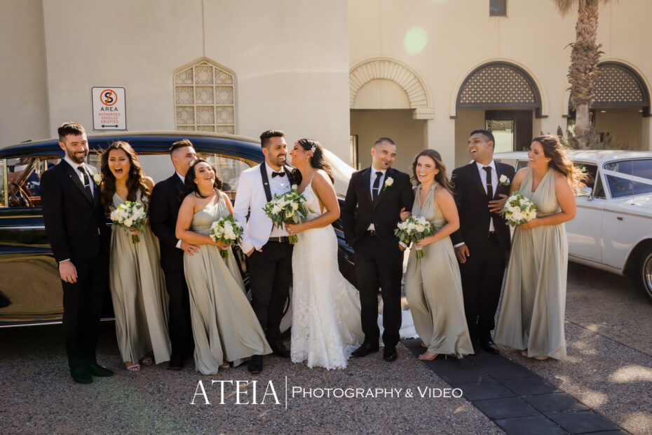 , Farin and Craig&#8217;s wedding photography at Encore St Kilda captured by ATEIA Photography &#038; Video