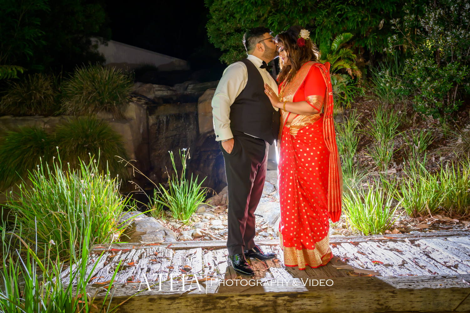 , Lynette and Amaneet’s wedding photography at Potters Receptions Warrandyte captured by ATEIA Photography &#038; Video