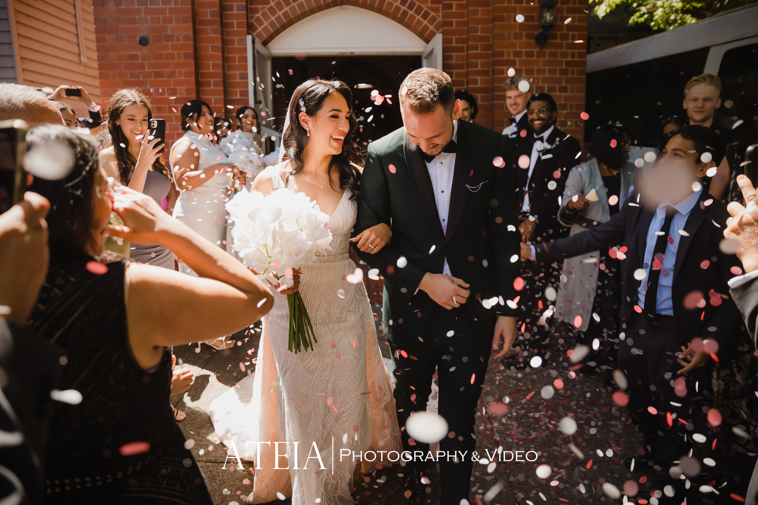 , Chelsea and Adam&#8217;s wedding photography at Grand Hyatt Melbourne captured by ATEIA Photography &#038; Video
