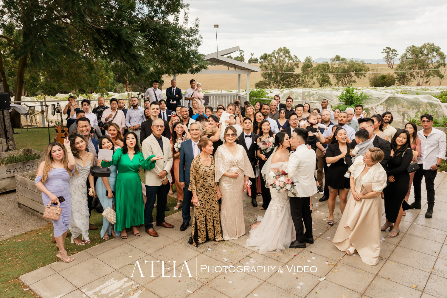 , Christale and Teruo&#8217;s wedding photography at Bianchet Yarra Velley captured by ATEIA Photography &#038; Video
