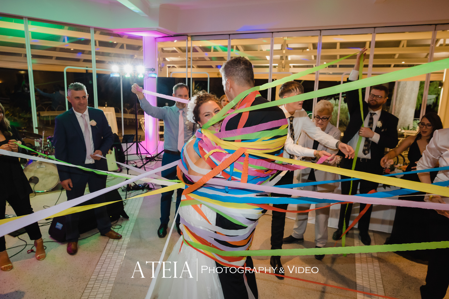 , Lucinda and Mark&#8217;s wedding photography at The Terrace Royal Botanical Gardens captured by ATEIA Photography &#038; Video