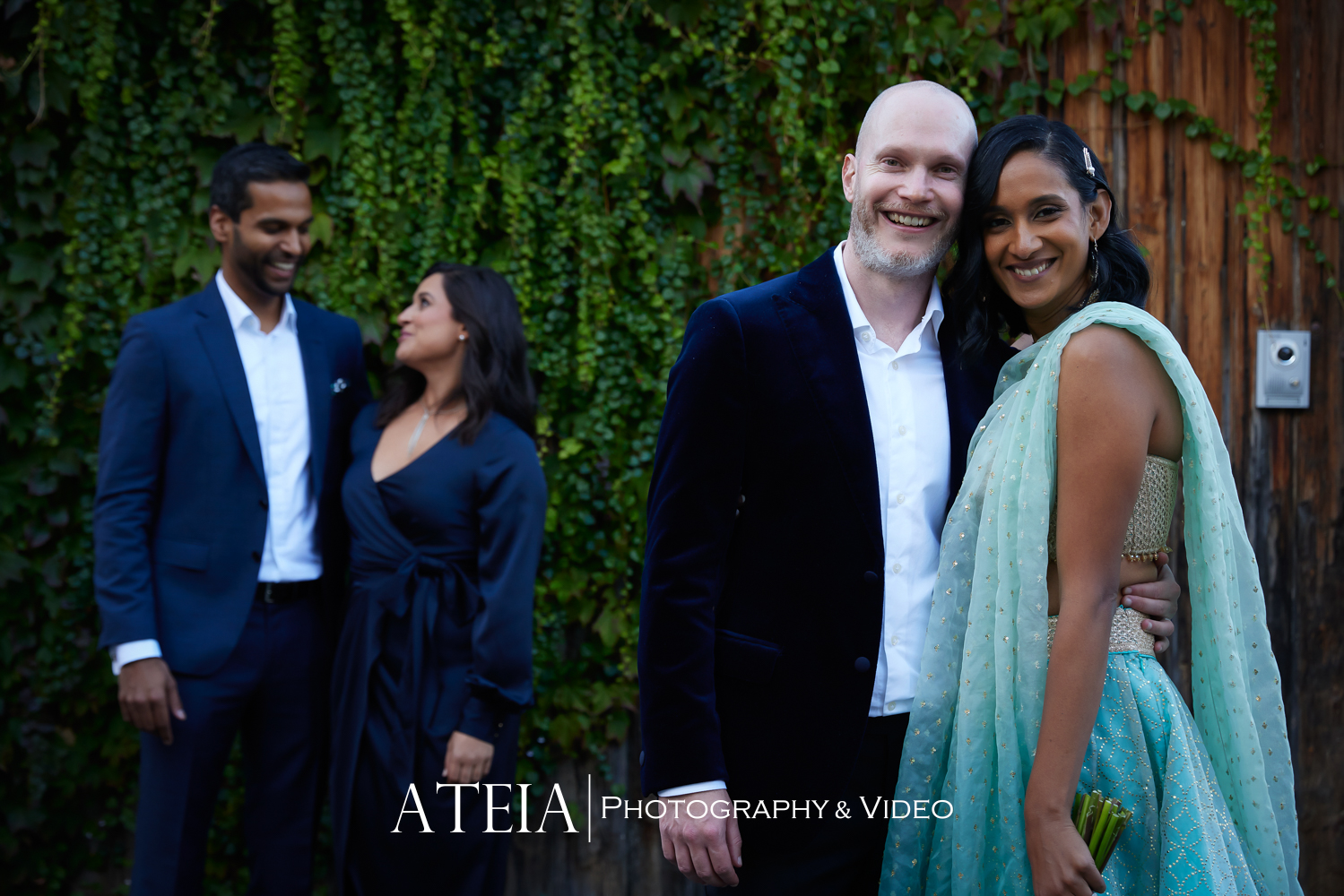 , Shiv and Jono&#8217;s wedding at St Andrews Conservatory captured by ATEIA Photography &#038; Video