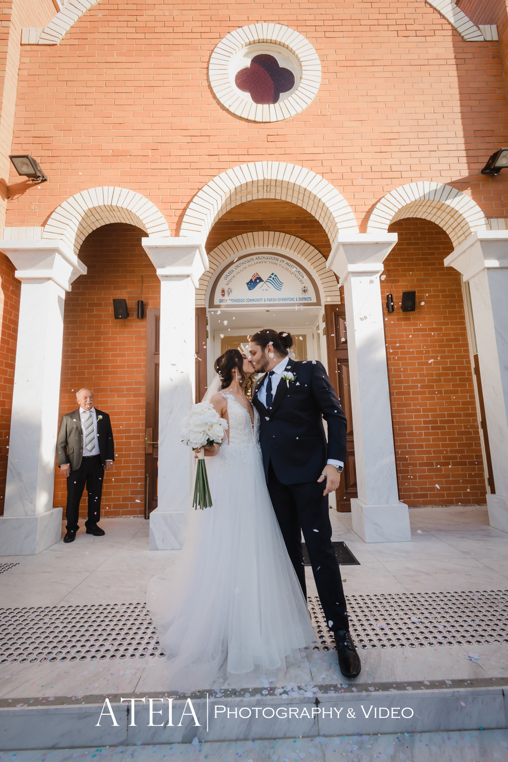 , Anthia and Petros&#8217; wedding at Alencia Receptions captured by ATEIA Photography &#038; Video