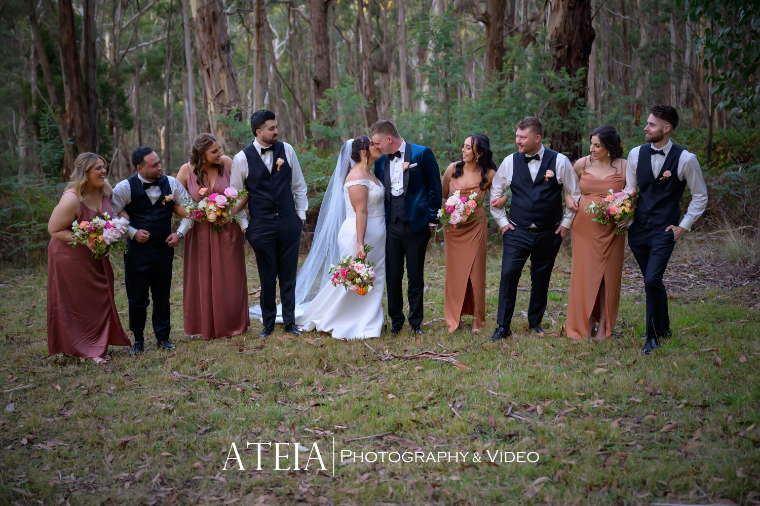 , Nicole and Adrian&#8217;s wedding at The Burrow Daylesford captured by ATEIA Photography &#038; Video