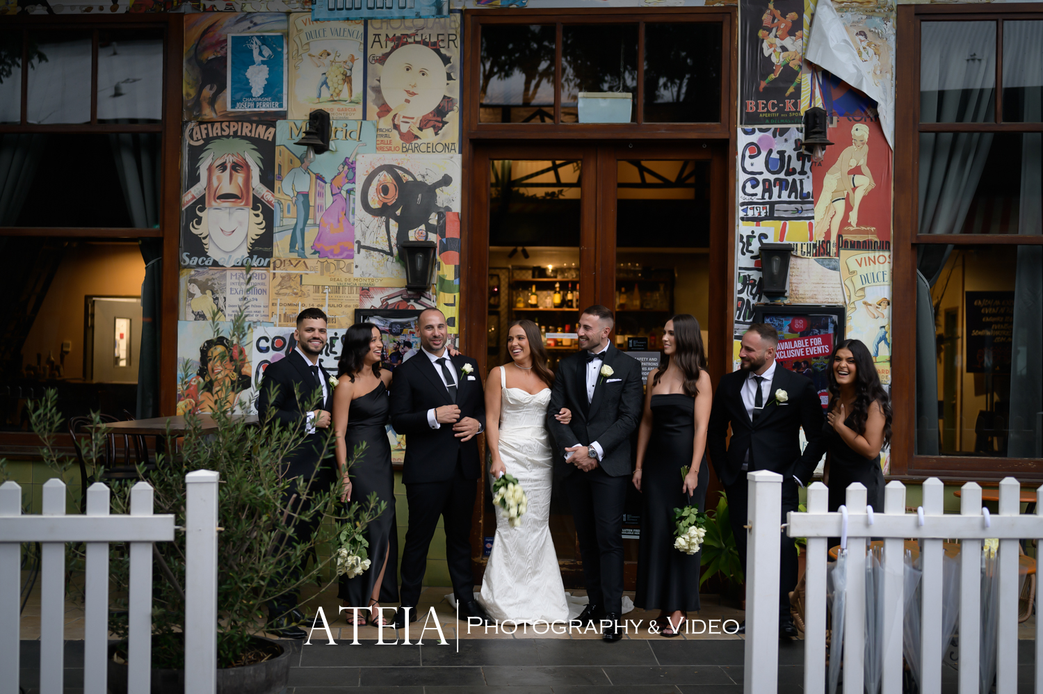 , Giorgia and Michael&#8217;s wedding at Showtime Events Docklands captured by ATEIA Photography &#038; Video