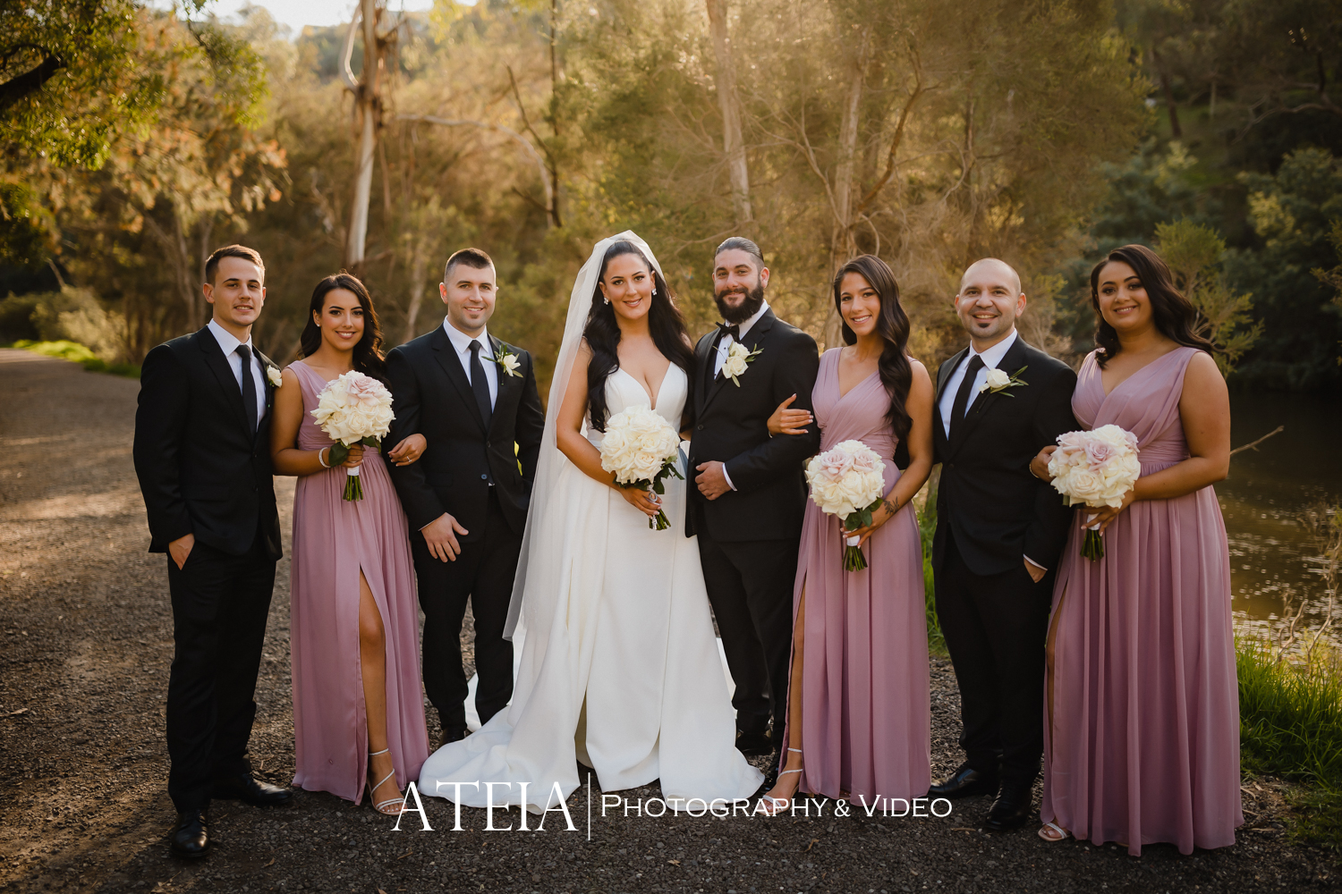, Kartya and Nicholas&#8217; wedding at BramLeigh Estate Warrandyte captured by ATEIA Photography &#038; Video