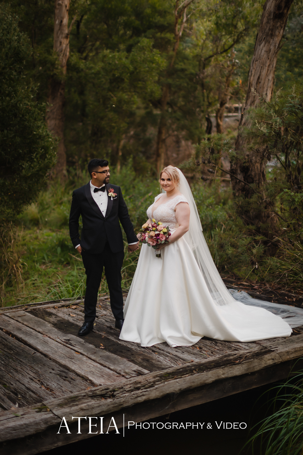 , Andrea and Ralph&#8217;s wedding photography at Potters Receptions Warrandyte captured by ATEIA Photography &#038; Video