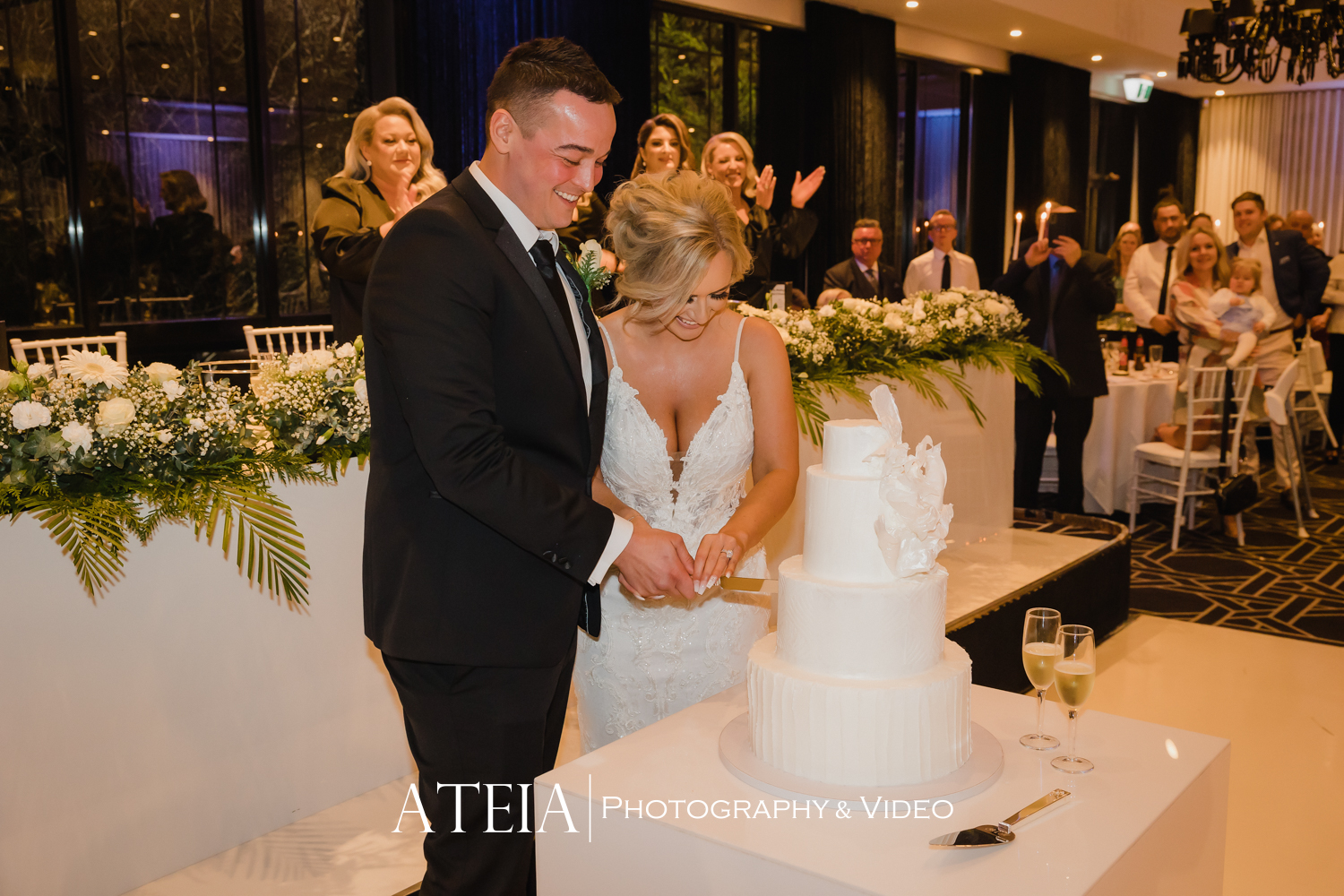 , Berndadette and Matthew&#8217;s wedding at Lakeside Receptions captured by ATEIA Photography &#038; Video
