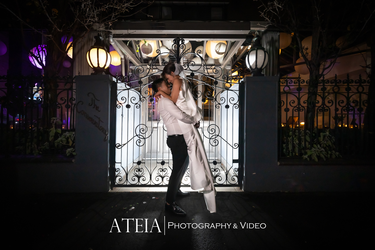 , May and Ye&#8217;s wedding photography at St Andrews Conservatory captured by ATEIA Photography &#038; Video
