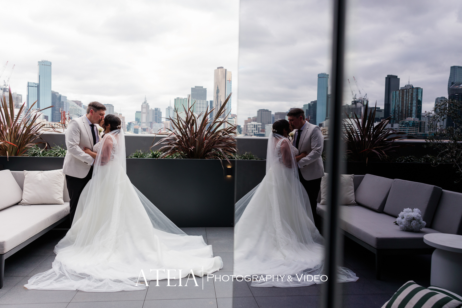 , Cheyane and Craig&#8217;s surprise wedding at Canvas House South Melbourne captured by ATEIA Photography &#038; Video
