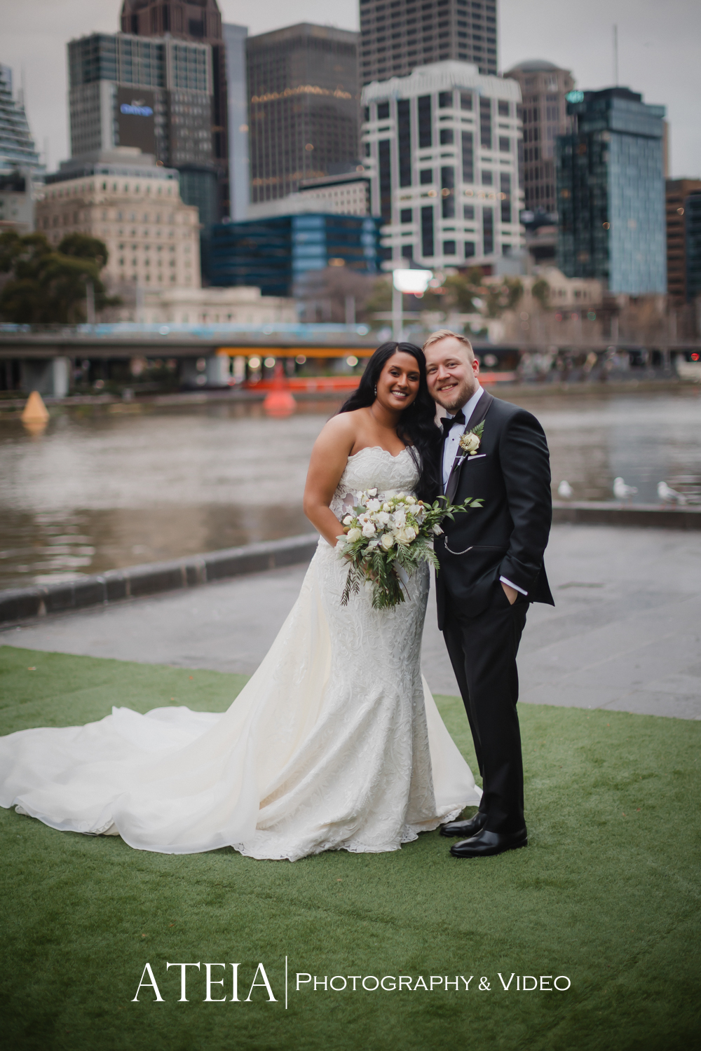 , Shimmal and Sam&#8217;s wedding photography at Crown Casino River Room captured by ATEIA Photography &#038; Video