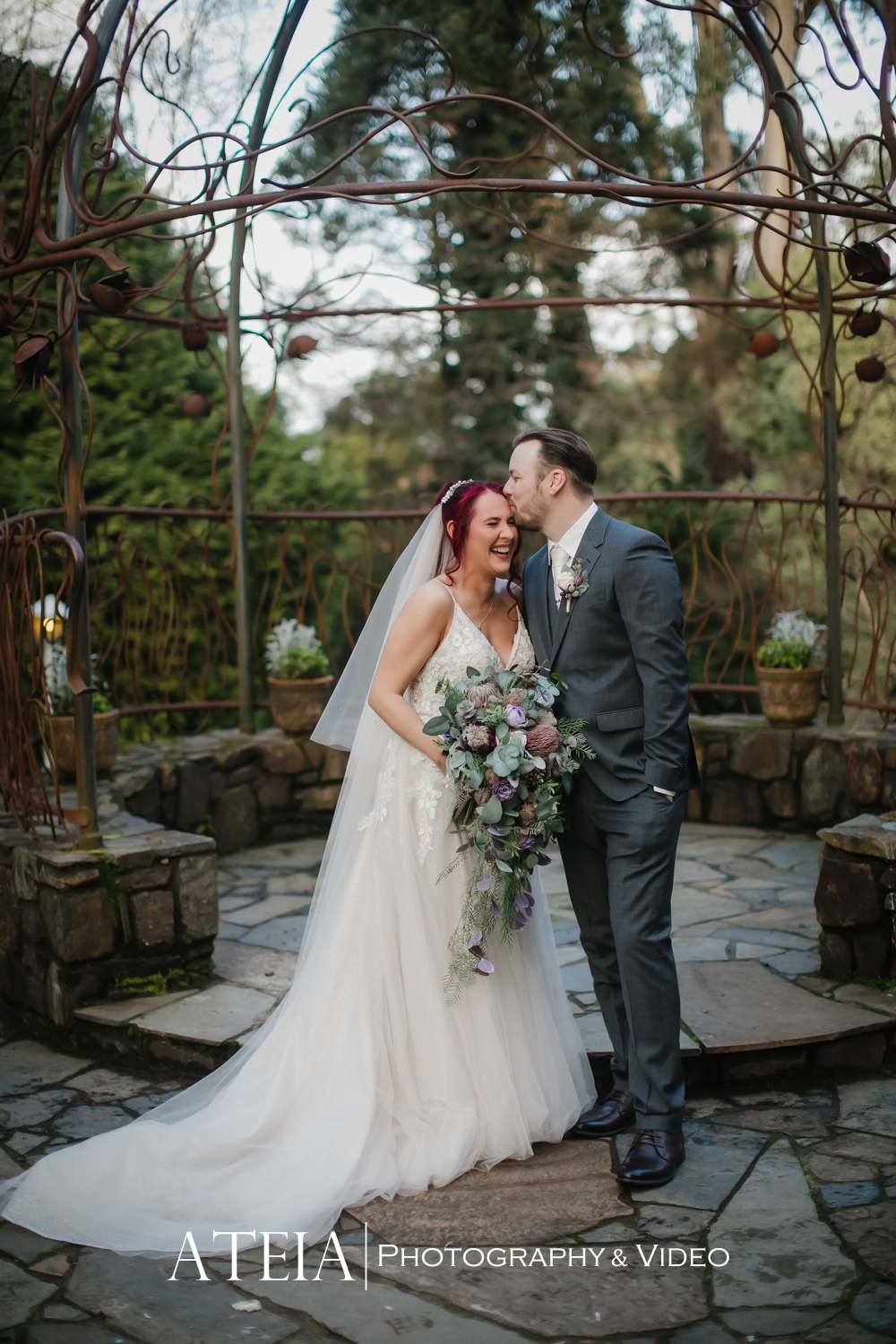 , Ashleigh and Douglas&#8217; wedding photography at Tatra Receptions Mount Dandenong captured by ATEIA Photography &#038; Video