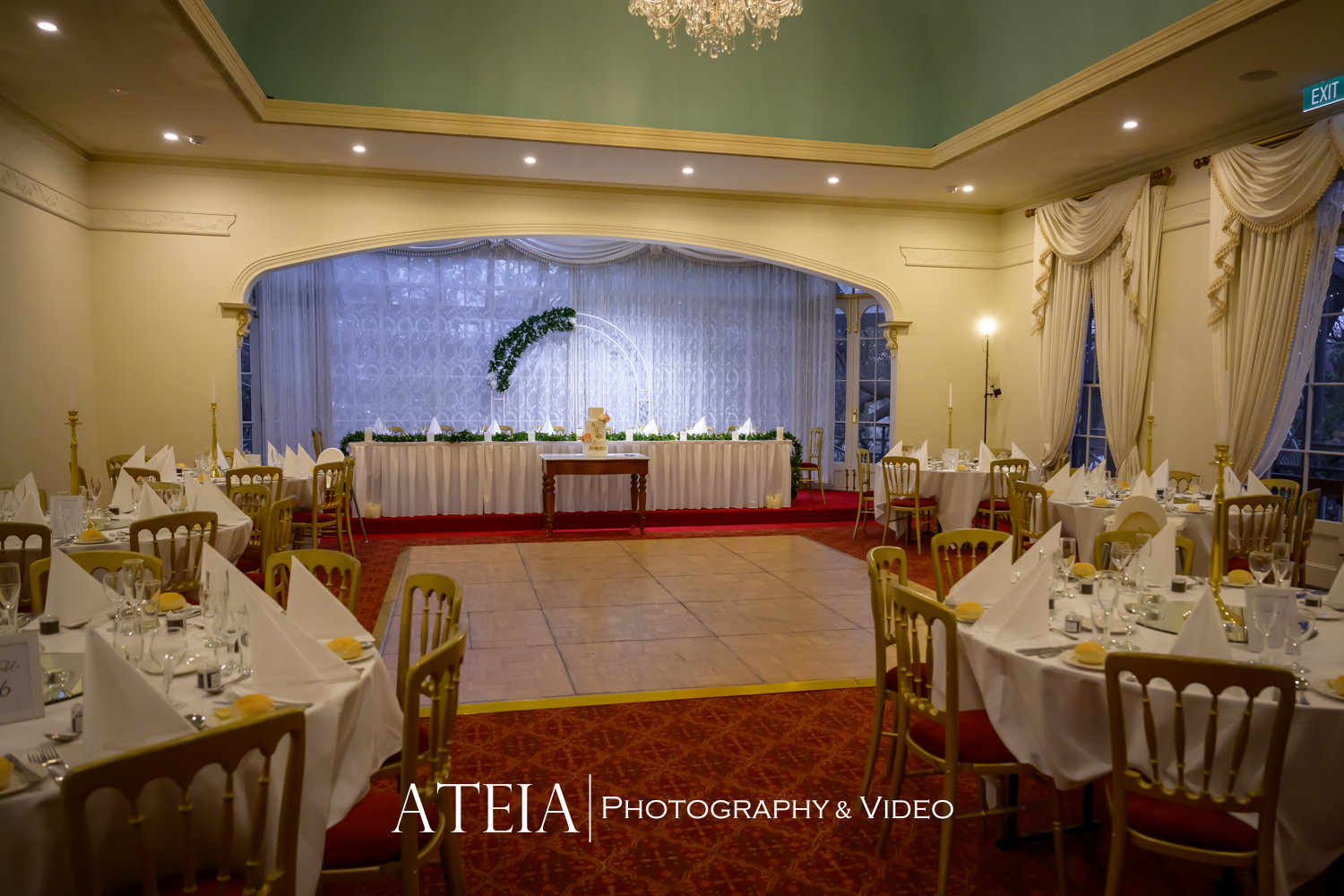 , Bujare and Alessandro&#8217;s wedding at Overnewton Castle captured by ATEIA Photography &#038; Video