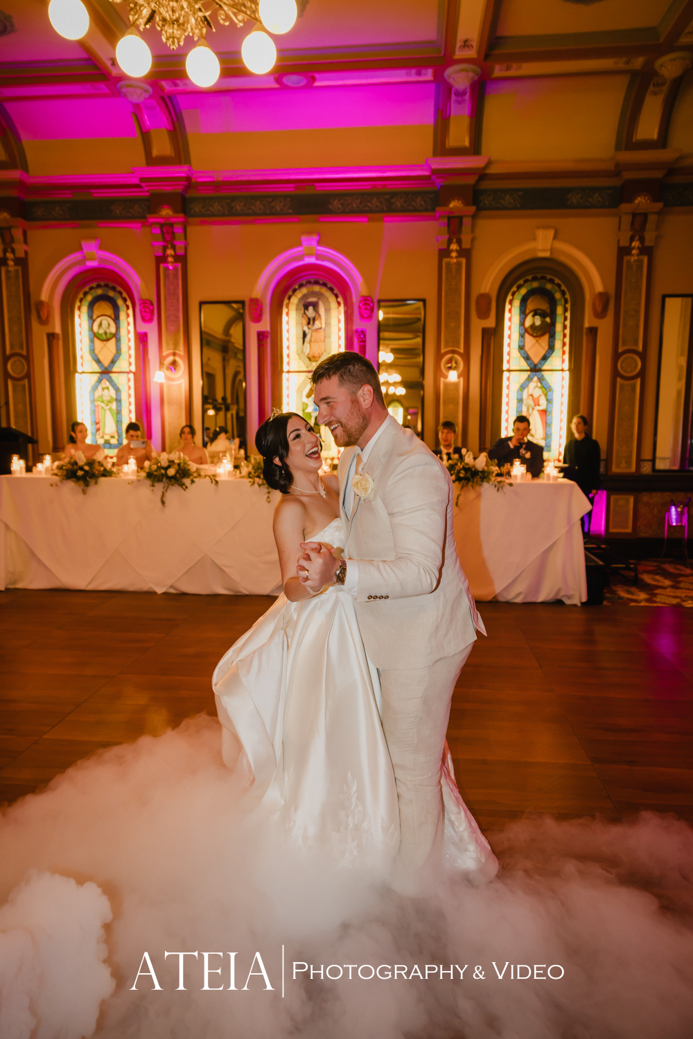 , Penelope and Joseph&#8217;s wedding photography at The Windsor Hotel captured by ATEIA Photography &#038; Video