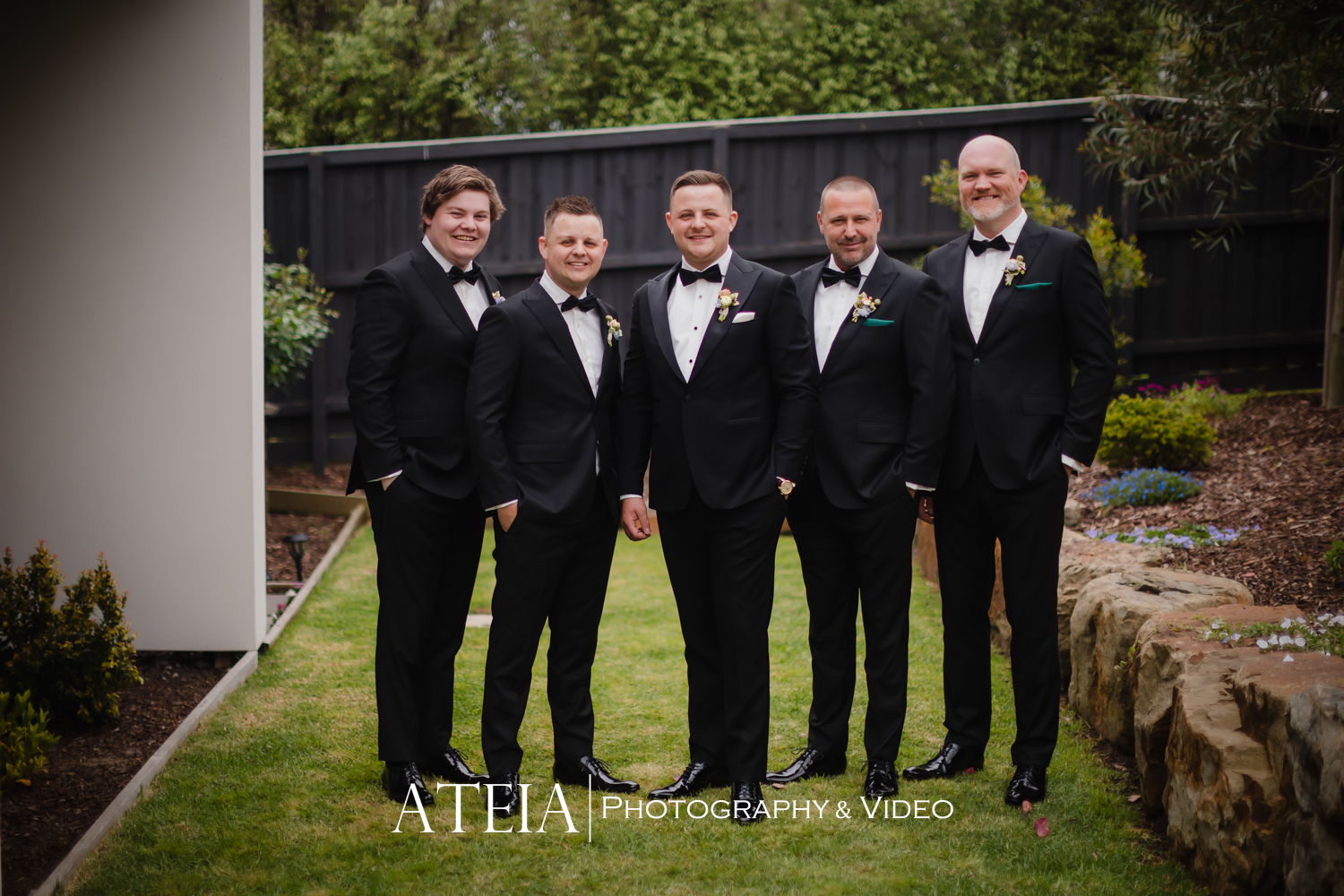 , Stephanie and Michael&#8217;s wedding photography at Lyrebird Falls captured by ATEIA Photography &#038; Video
