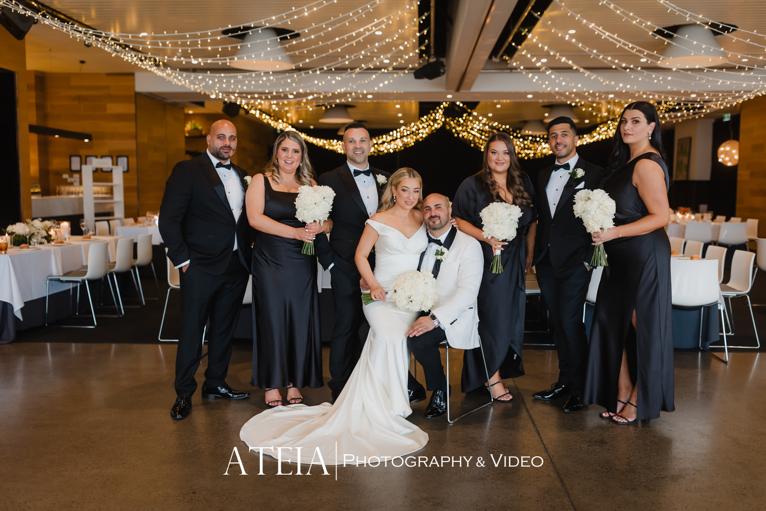 , Sarah and Mina&#8217;s wedding photography at Encore St Kilda captured by ATEIA Photography &#038; Video
