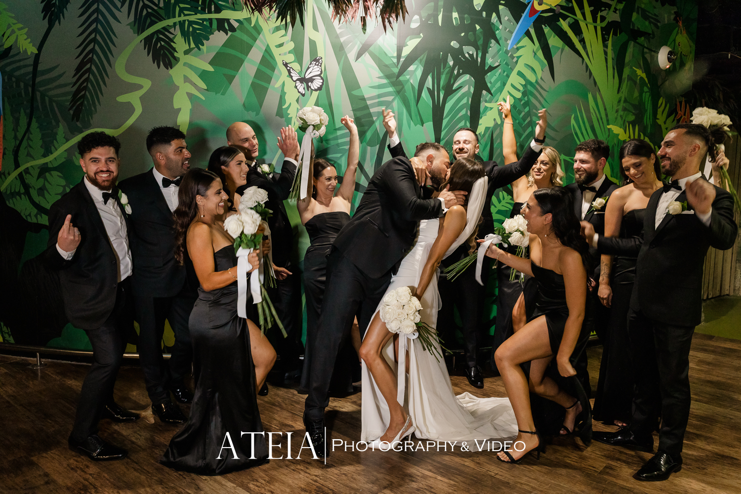, Elena and Joe&#8217;s wedding photography at Melbourne Aquarium captured by ATEIA Photography &#038; Video
