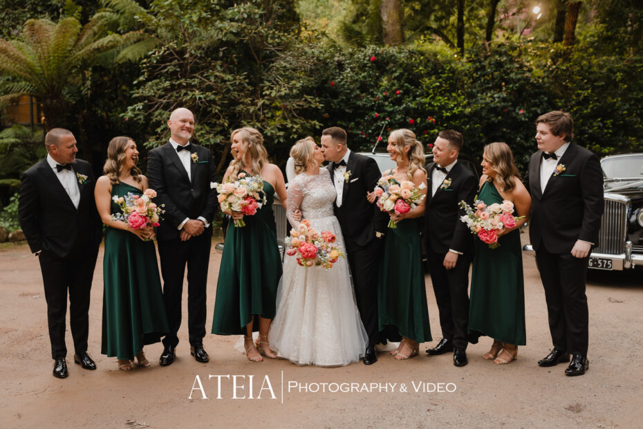 , Stephanie and Michael&#8217;s wedding photography at Lyrebird Falls captured by ATEIA Photography &#038; Video